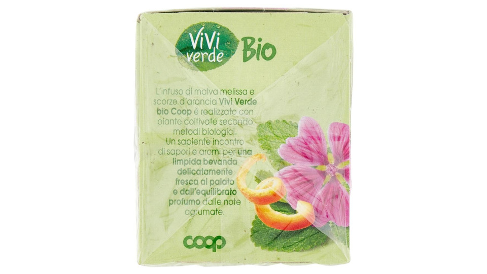 Infuso Malva, Melissa E Scorze D'arancia Biologico 20 Filtri 37 G