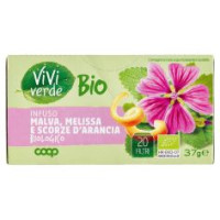 Infuso Malva, Melissa E Scorze D'arancia Biologico 20 Filtri 37 G