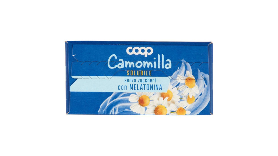 Camomilla Solubile Senza Zuccheri Con Melatonina 16 Bustine 64 G