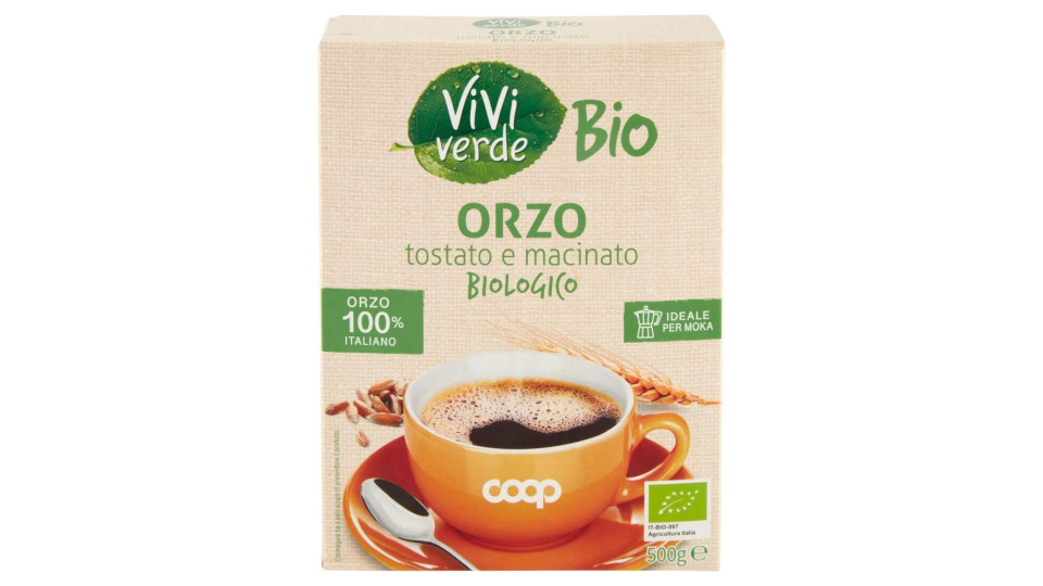 Orzo Tostato E Macinato Biologico 500 G