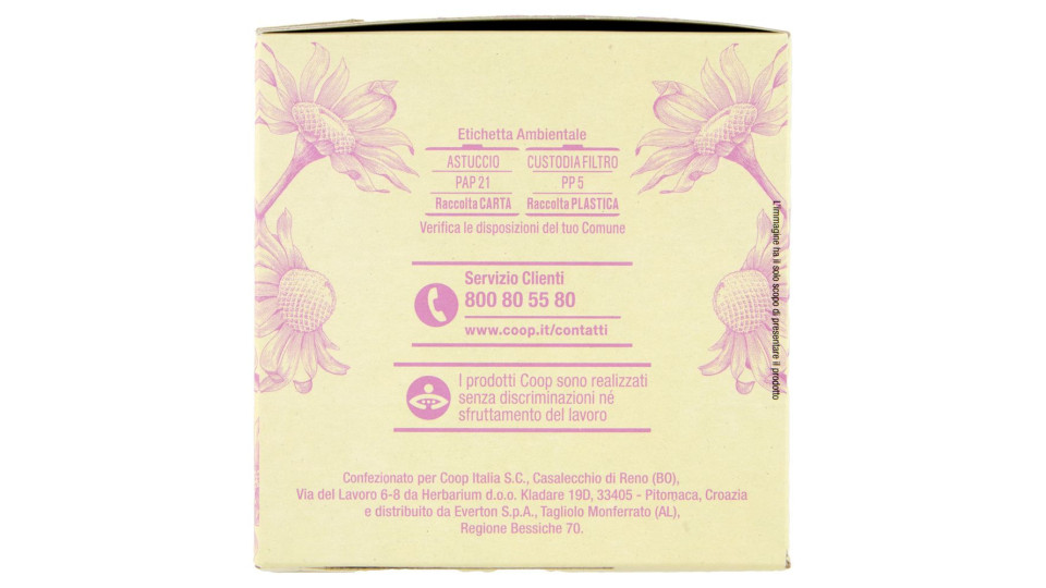 Camomilla Con Fiori 15 Filtri Piramidali Compostabili* 22,5 G