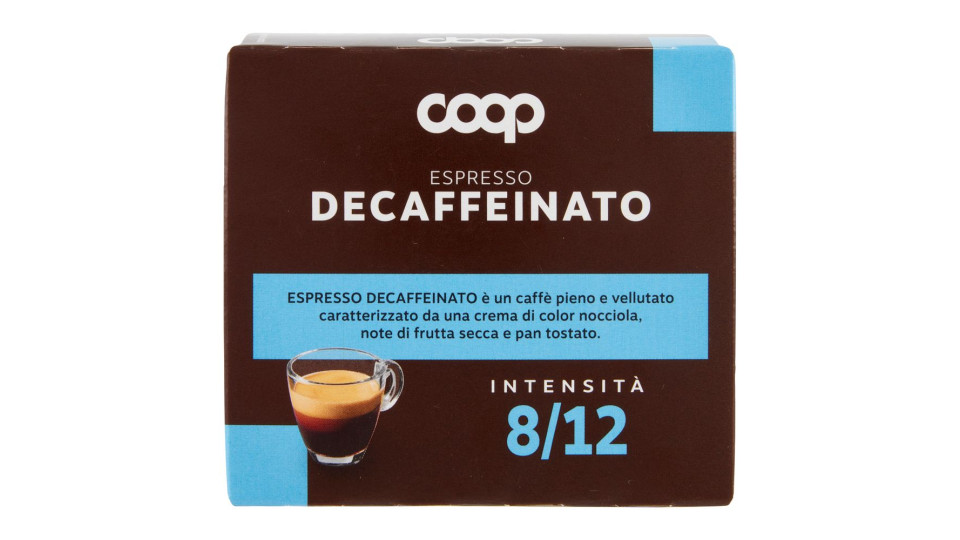 Caffè Espresso Decaffeinato 16 Capsule Compostabili* Compatibili Macchine Lavazza A Modo Mio** 120 G