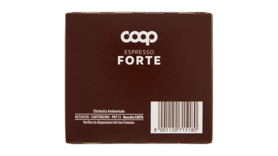 Caffè Espresso Forte 16 Capsule Compostabili* Compatibili Con Macchine Lavazza A Modo Mio** 120 G