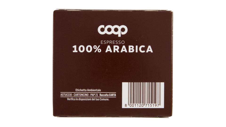 Caffè Espresso 100% Arabica 16 Capsule Compostabili* Compatibili Macchine Lavazza A Modo Mio** 120 G