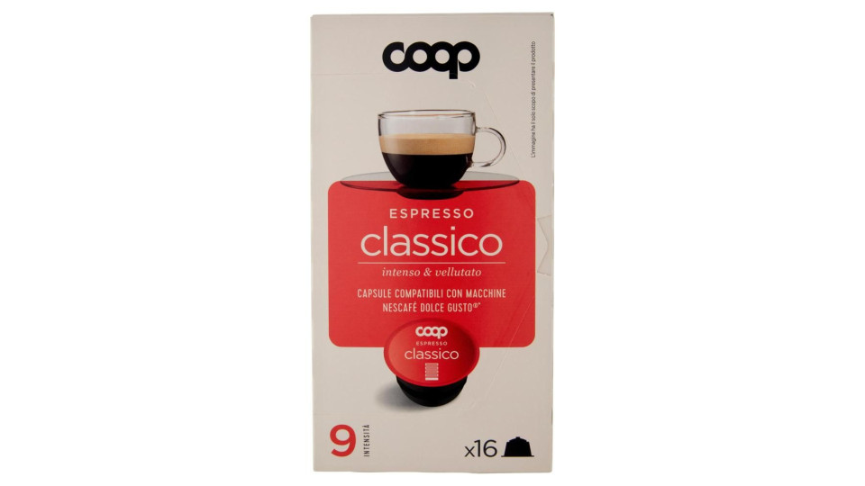 Espresso Classico 16 Capsule Compatibili Con Macchine Nescafé Dolce Gusto* 116,8 G