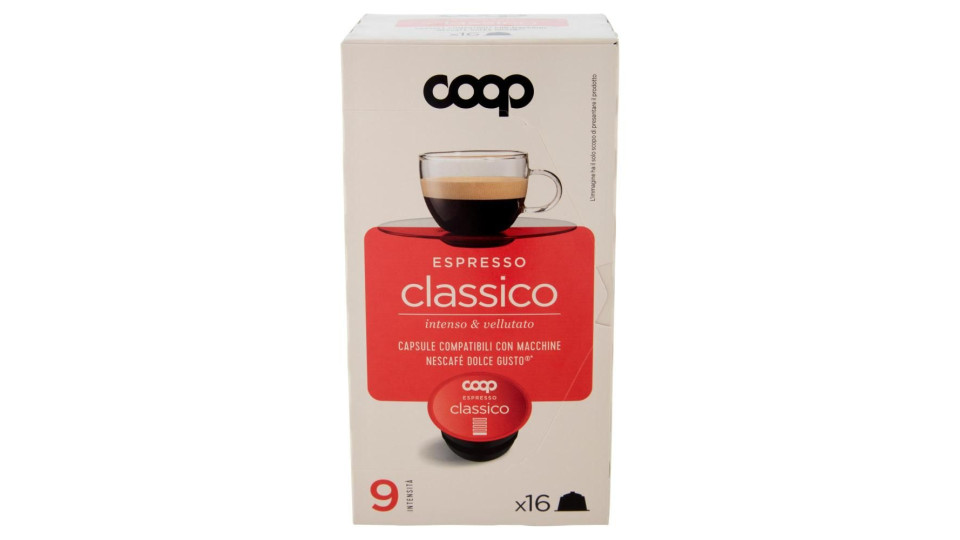 Espresso Classico 16 Capsule Compatibili Con Macchine Nescafé Dolce Gusto* 116,8 G