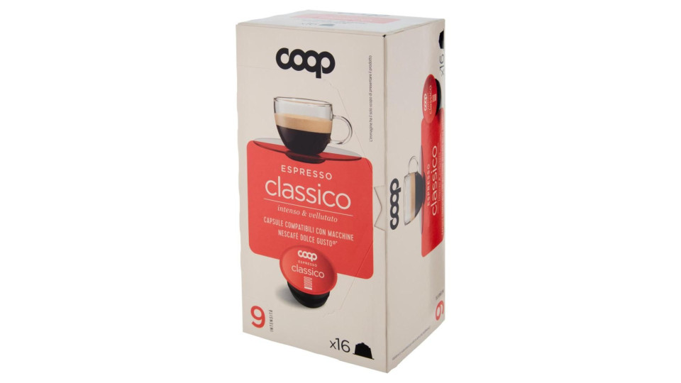 Espresso Classico 16 Capsule Compatibili Con Macchine Nescafé Dolce Gusto* 116,8 G