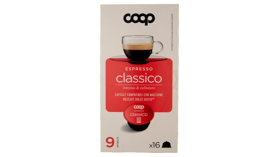 Espresso Classico 16 Capsule Compatibili Con Macchine Nescafé Dolce Gusto* 116,8 G