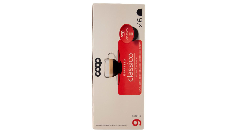 Espresso Classico 16 Capsule Compatibili Con Macchine Nescafé Dolce Gusto* 116,8 G