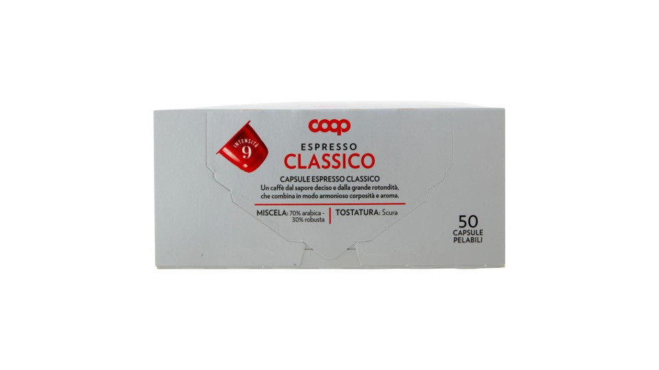 Espresso Classico 50 Capsule Compatibili Con Macchine Nespresso* 250 G