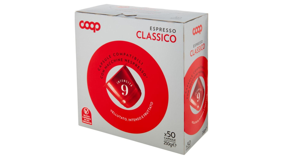 Espresso Classico 50 Capsule Compatibili Con Macchine Nespresso* 250 G