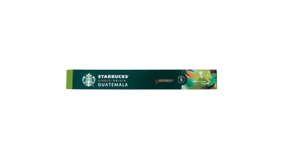 Starbucks Single-origin Guatemala By Nespresso Caffè Lungo 10 Capsule 52 G