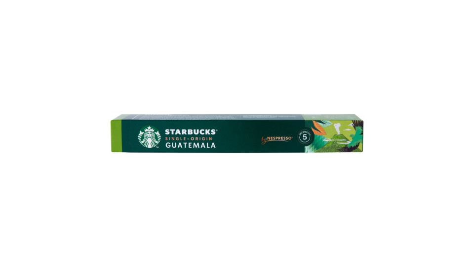 Starbucks Single-origin Guatemala By Nespresso Caffè Lungo 10 Capsule 52 G