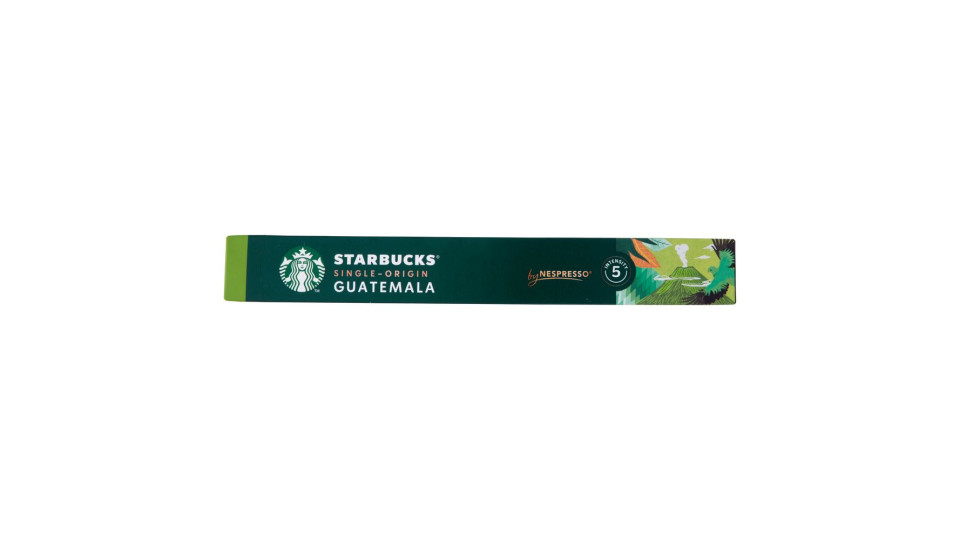 Starbucks Single-origin Guatemala By Nespresso Caffè Lungo 10 Capsule 52 G