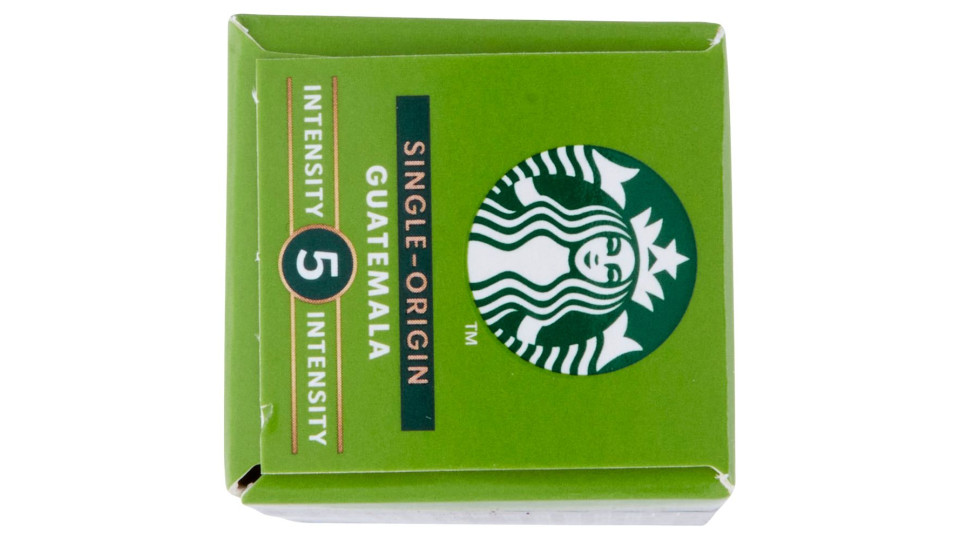 Starbucks Single-origin Guatemala By Nespresso Caffè Lungo 10 Capsule 52 G