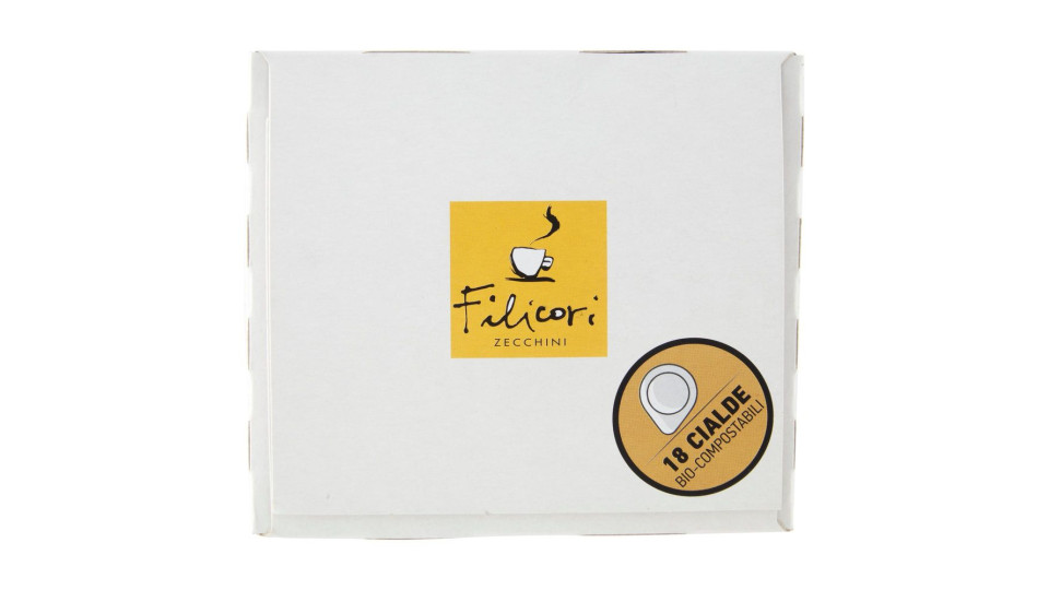 Filicori Zecchini Caffè In Cialde Carta Biodegradabili Compostabili Classico 18 X 7 G