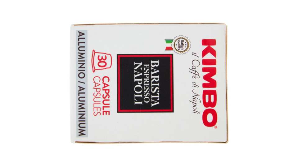 Kimbo Barista Espresso Napoli Capsule Compatibili Con Macchine Nespresso* Original 30 X 5,5 G