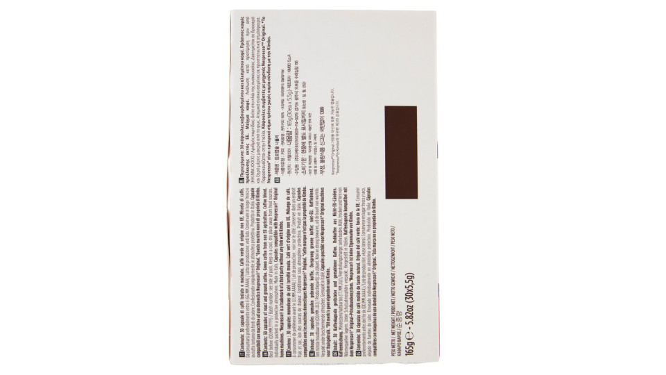 Kimbo Barista Espresso Napoli Capsule Compatibili Con Macchine Nespresso* Original 30 X 5,5 G