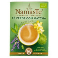 Pompadour Namaste Tè Ayurvedico Biologico Tè Verde Con Matcha 15 X 1,8 G