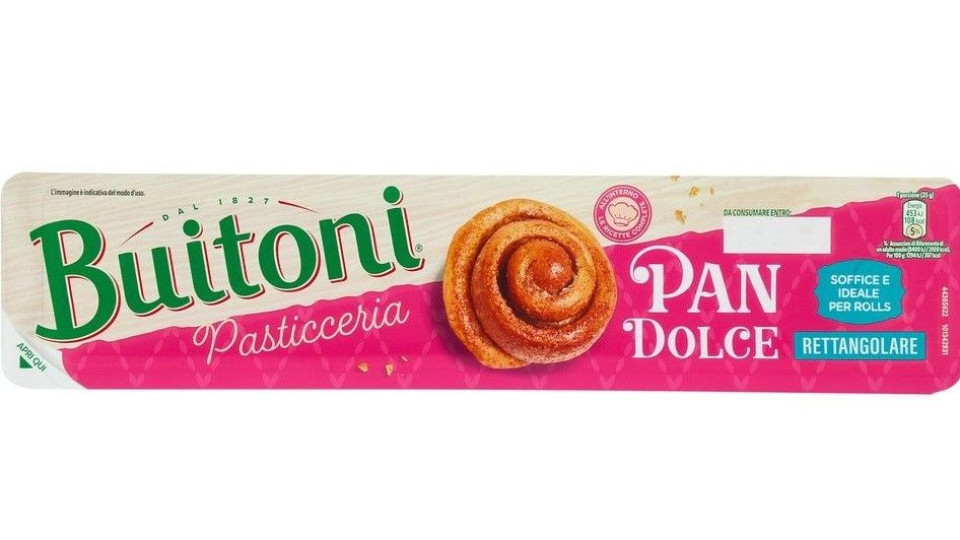 Buitoni Pan Dolce Base Dolce Lievitata Rettangolare Rotolo 350g