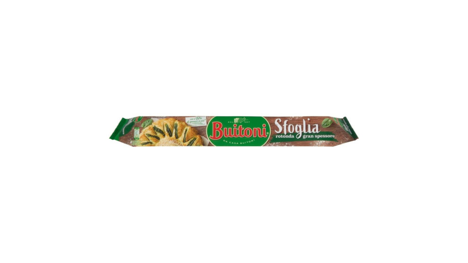 Buitoni Frolla Gran Spessore Pasta Frolla Rotonda Più Spessa Rotolo 280g