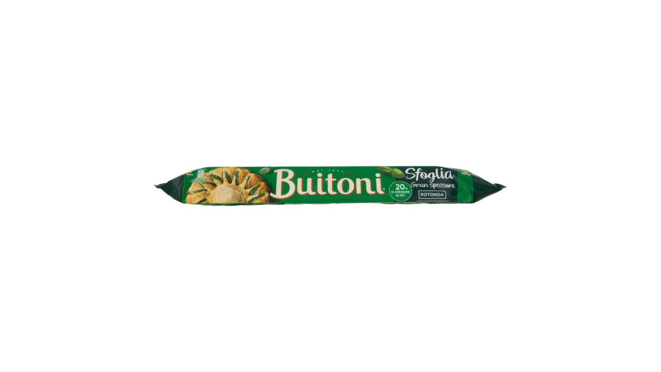 Buitoni Frolla Gran Spessore Pasta Frolla Rotonda Più Spessa Rotolo 280g