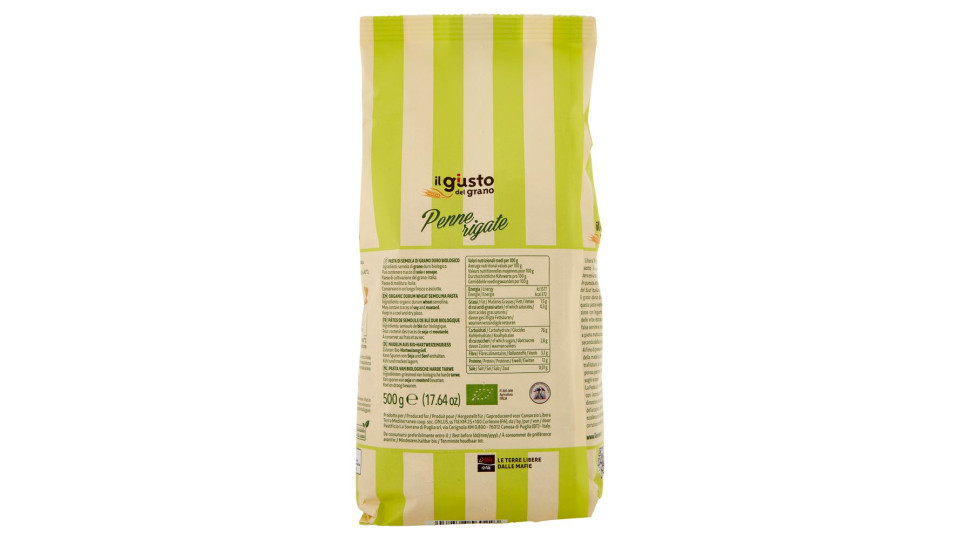 Libera Terra Il Giusto Gusto Del Grano Caserecce Rustiche Biologiche 500 G