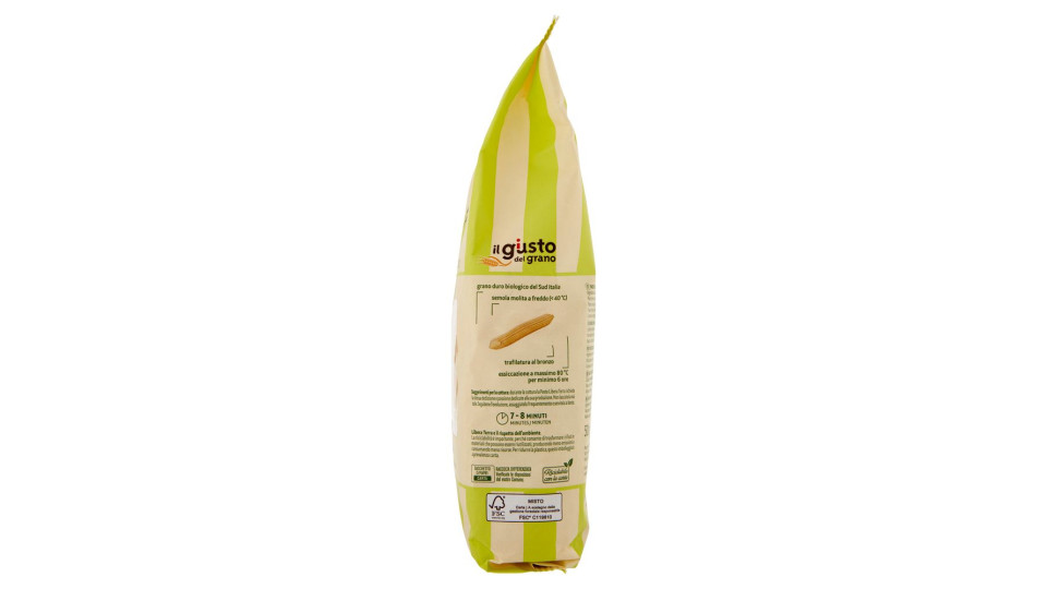 Libera Terra Il Giusto Gusto Del Grano Caserecce Rustiche Biologiche 500 G