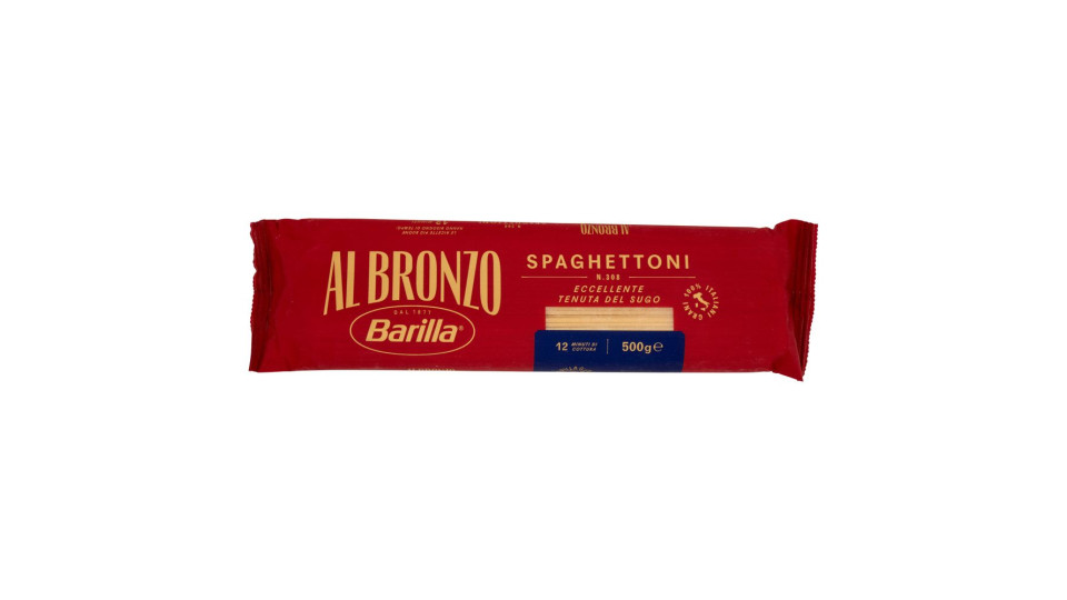 Barilla Al Bronzo Pasta Spaghettoni 500g