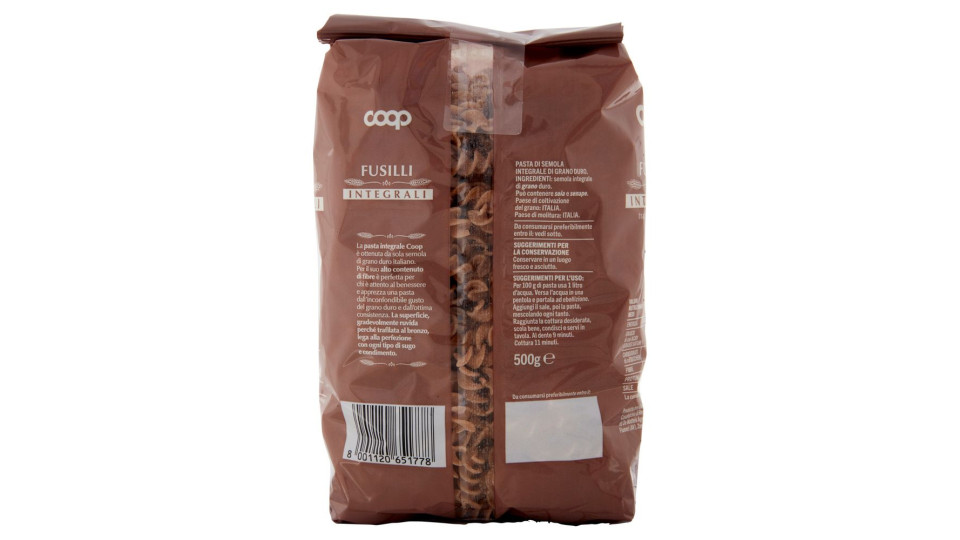 Fusilli Integrali 500 G