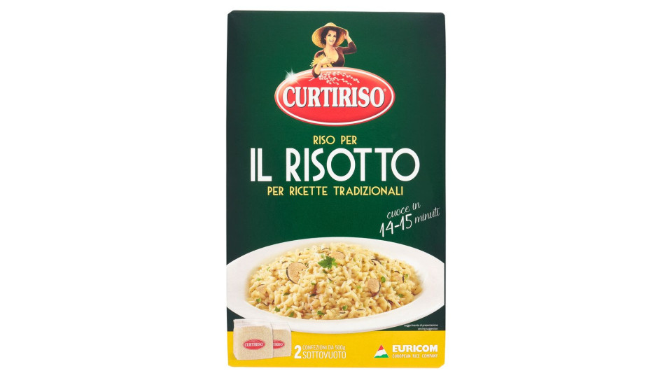 Curtiriso Riso Per Il Risotto 2 X 500 G
