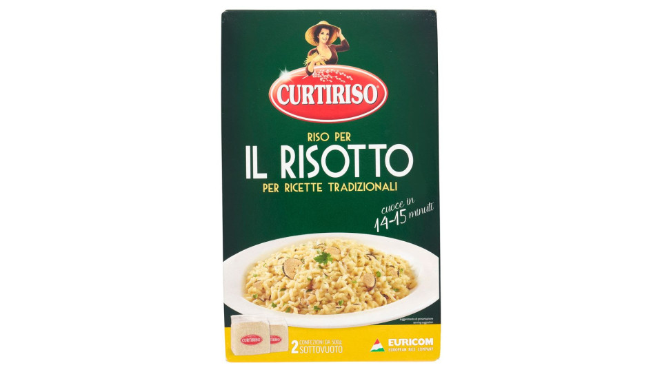 Curtiriso Riso Per Il Risotto 2 X 500 G