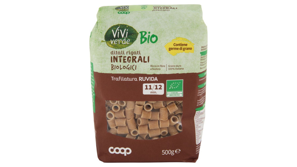 Ditali Rigati Integrali Biologici 500 G