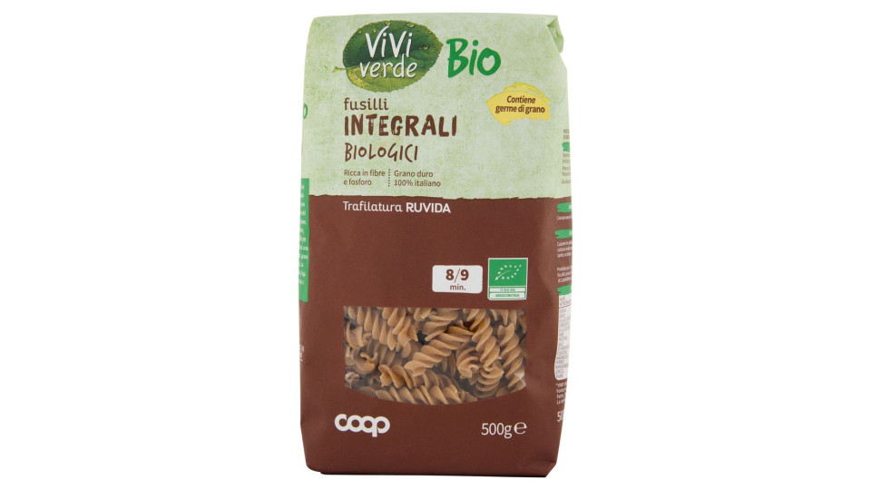 Fusilli Integrali Biologici 500 G