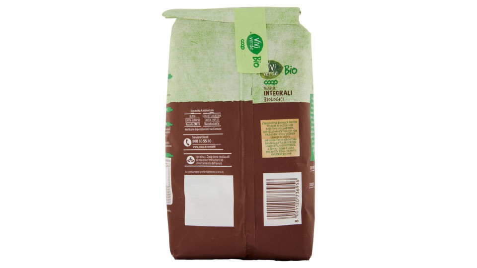 Fusilli Integrali Biologici 500 G