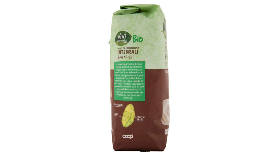 Mezze Maniche Integrali Biologiche 500 G