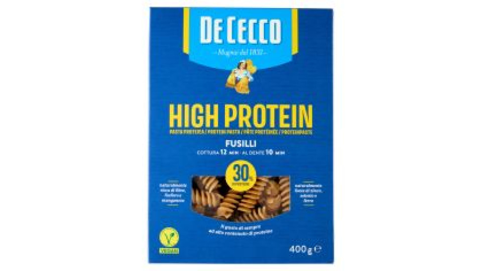 Pde Cecco High Protein Fusilli N° 34 400 G