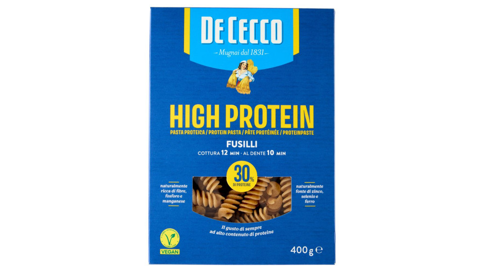 Pde Cecco High Protein Fusilli N° 34 400 G