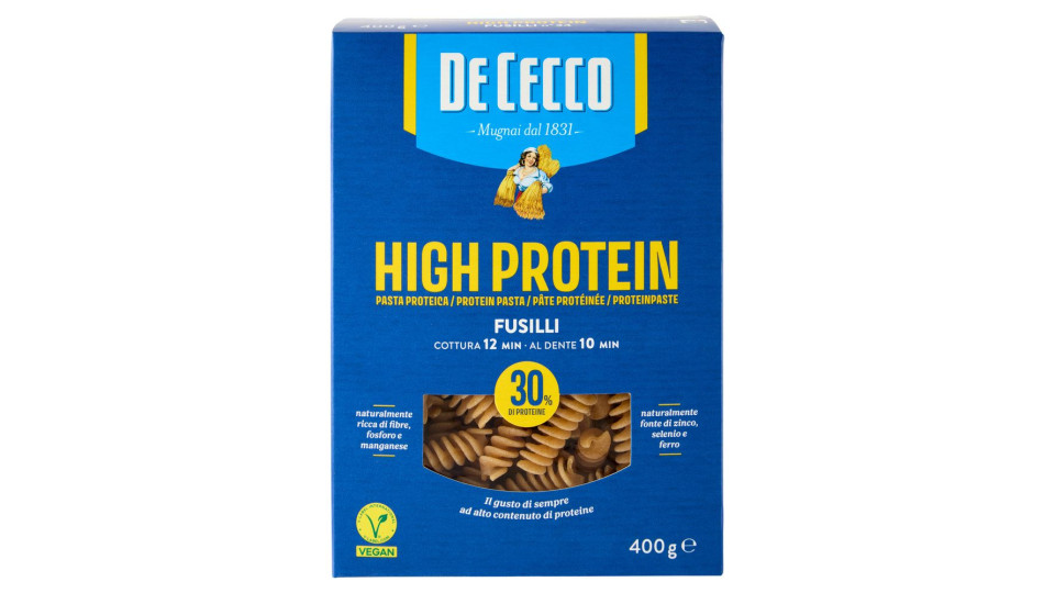 Pde Cecco High Protein Fusilli N° 34 400 G