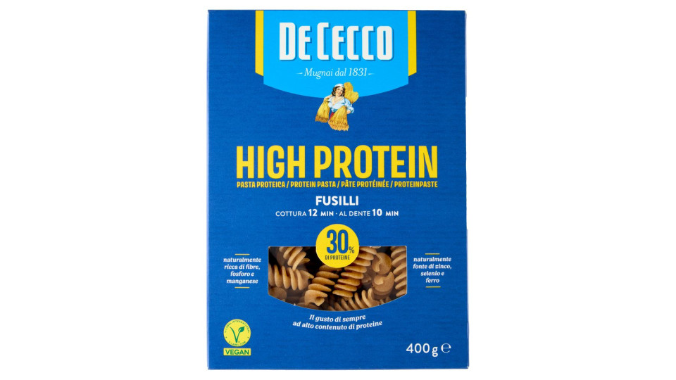 Pde Cecco High Protein Fusilli N° 34 400 G