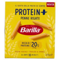 Barilla Protein+ Penne Rigate, Pasta Ricca Di Proteine Di Origine Vegetale, 400 G