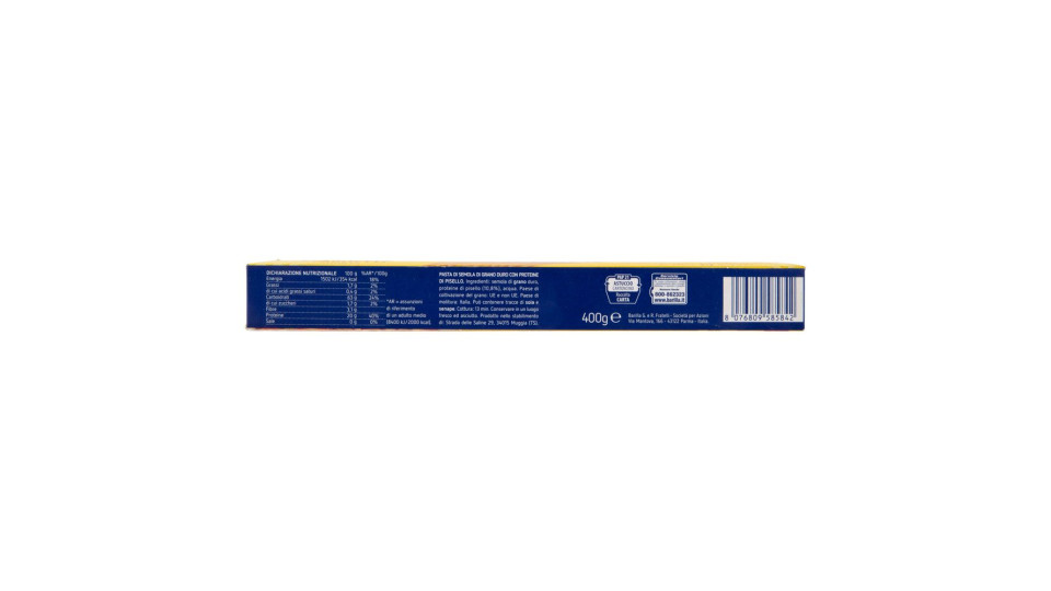 Barilla Protein+ Spaghetti, Pasta Ricca Di Proteine Di Origine Vegetale, 400 G