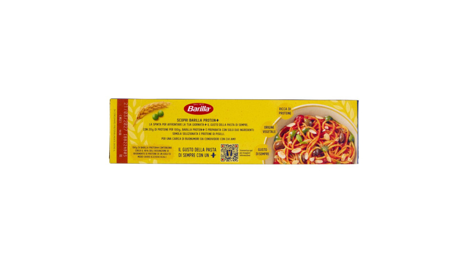 Barilla Protein+ Spaghetti, Pasta Ricca Di Proteine Di Origine Vegetale, 400 G