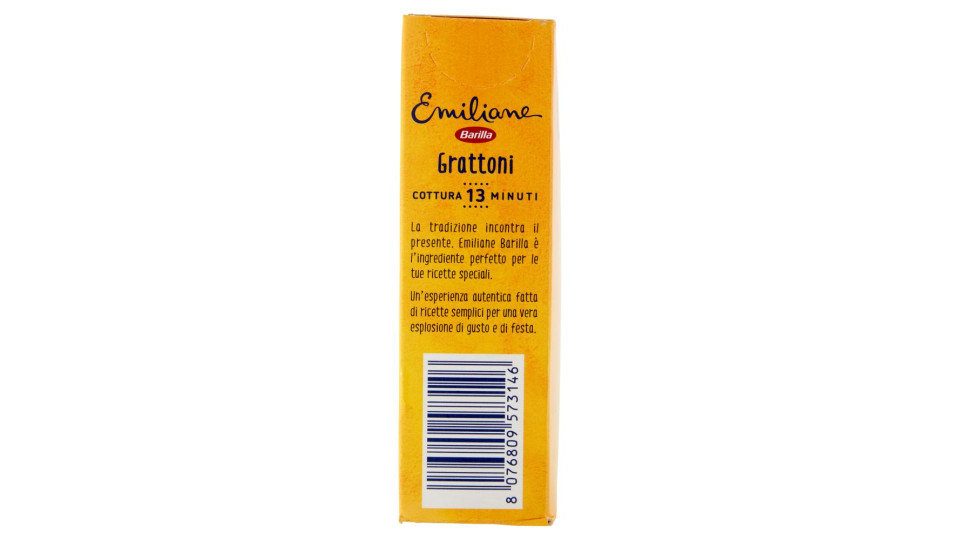 Barilla Emiliane Grattoni Pasta All'uovo 275g