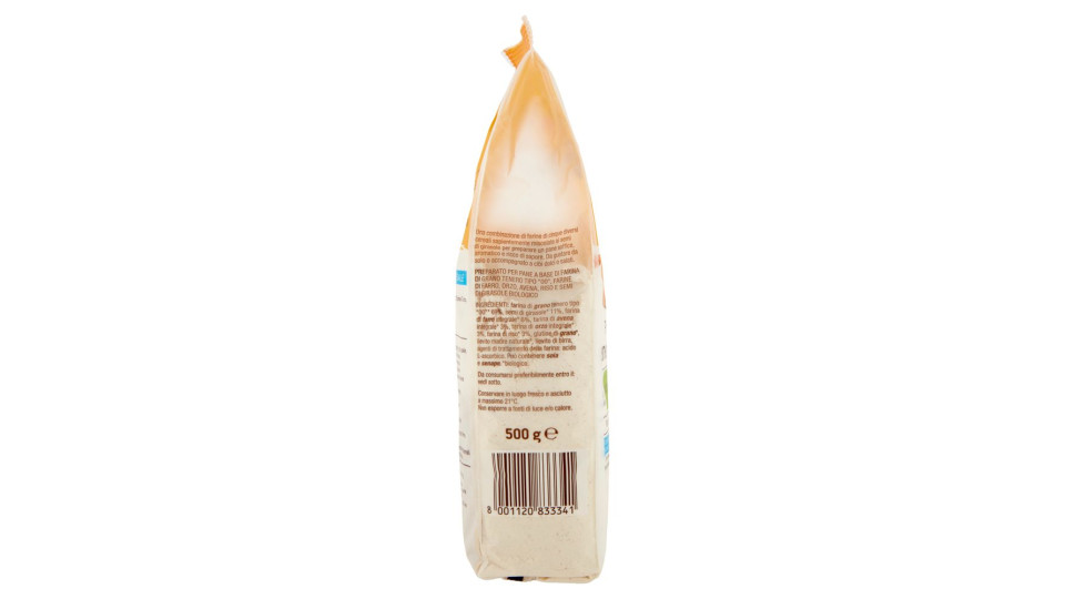 Preparato Per Pane Ai 5 Cereali Biologico 500 G