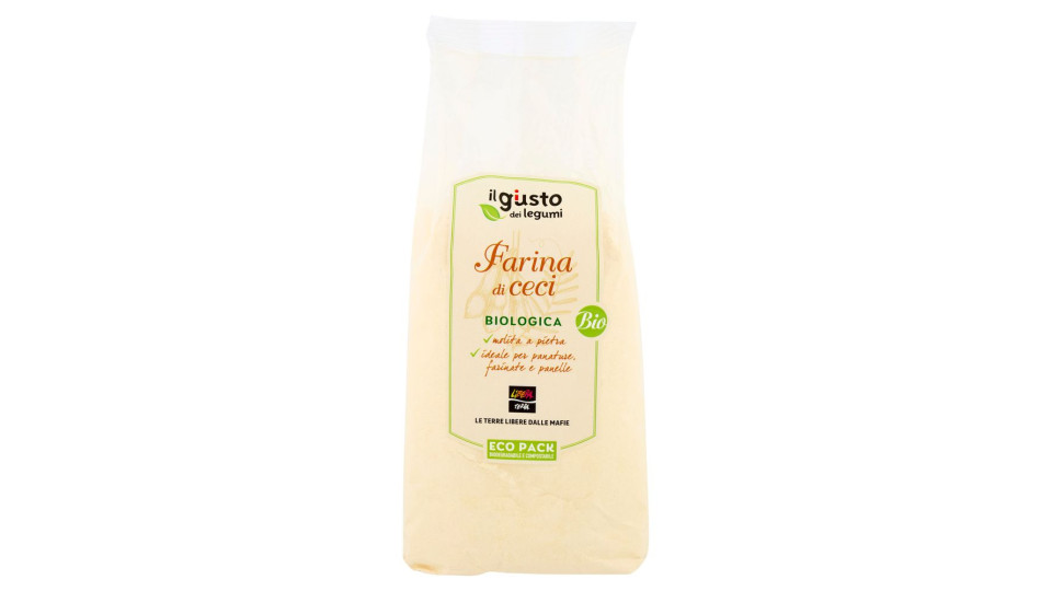Libera Terra Il Giusto Gusto Dei Legumi Farina Di Ceci Biologica 500 G