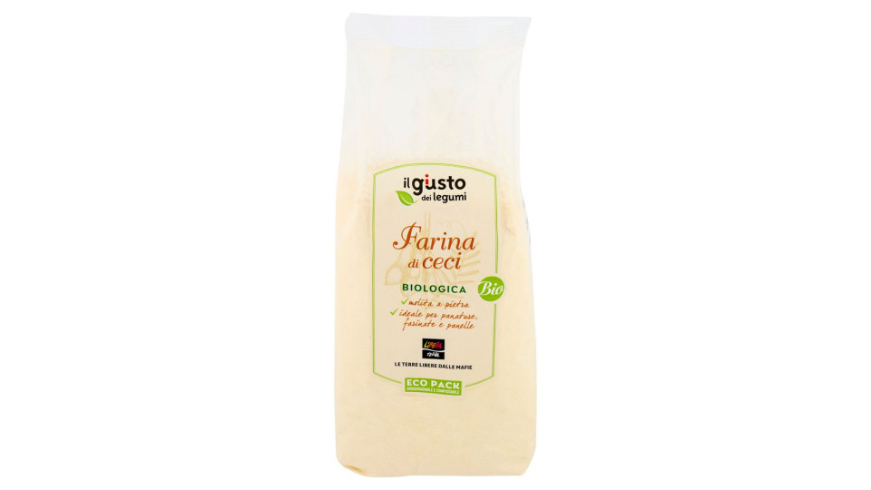 Libera Terra Il Giusto Gusto Dei Legumi Farina Di Ceci Biologica 500 G