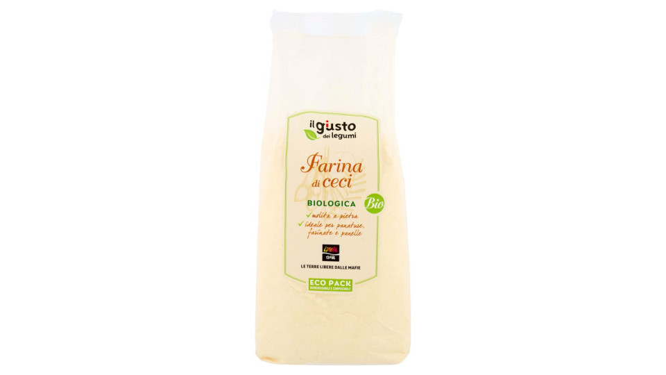 Libera Terra Il Giusto Gusto Dei Legumi Farina Di Ceci Biologica 500 G