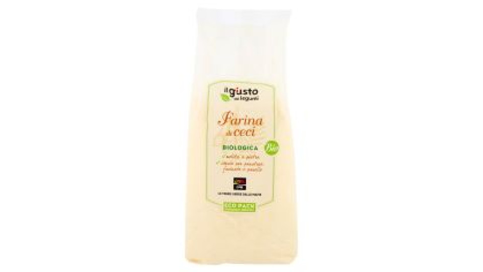 Libera Terra Il Giusto Gusto Dei Legumi Farina Di Ceci Biologica 500 G
