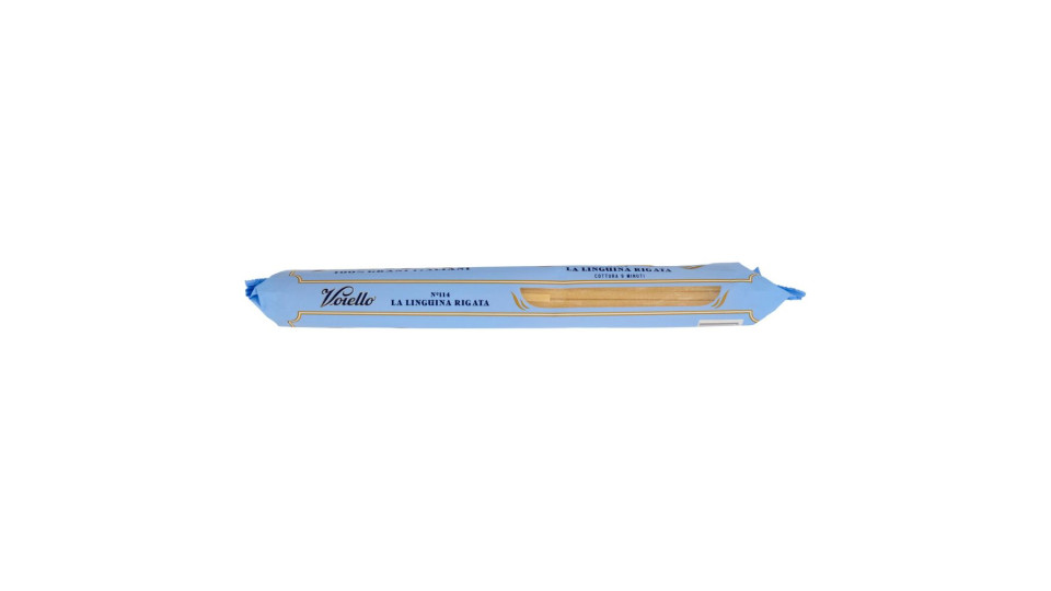 Voiello Pasta La Linguina Rigata N°114 Grani 100% Italiani Trafilata Bronzo 500g